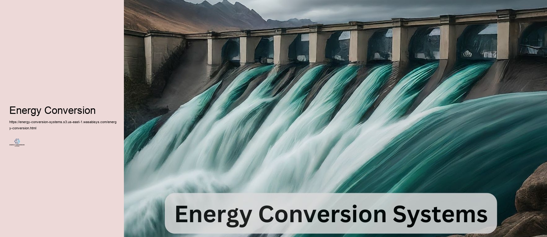 Energy Conversion